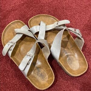 Women's Silver Sandals